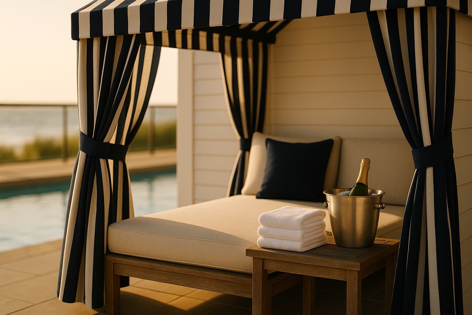 Cabana close-up